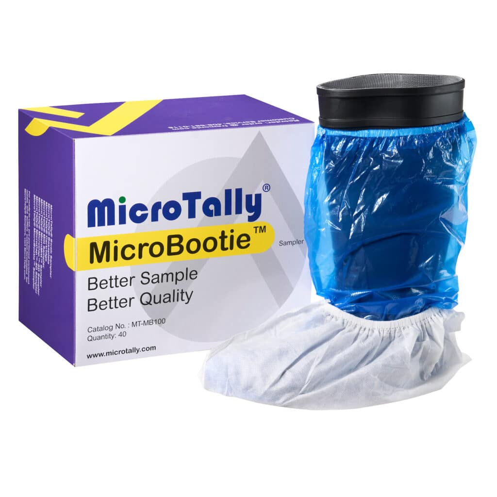 MicroTally® MicroBootie® Footprint Sampler