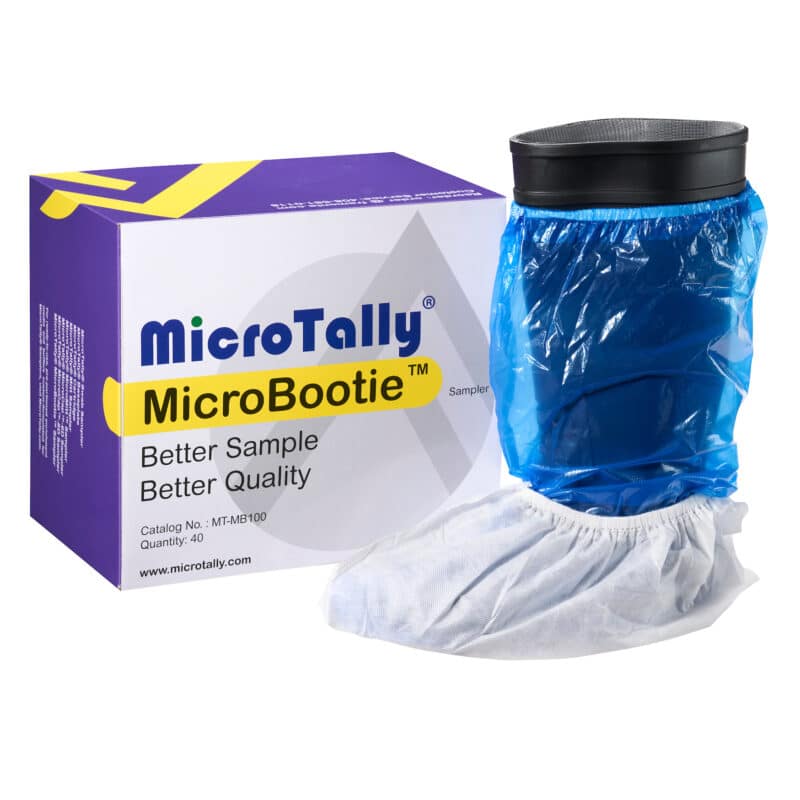 MicroTally® MicroBootie® Footprint Sampler